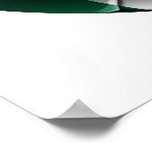 Mexico el Tri-voetbal Mexicaanse vlag Poster (Hoek)