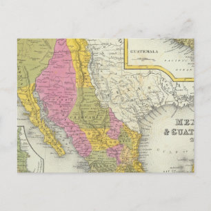 Mexico en Guatemala Briefkaart