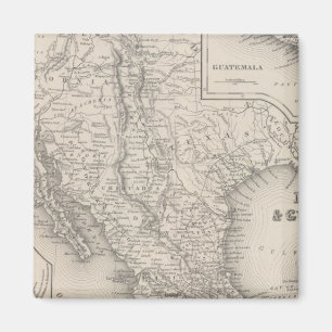 Mexico en Guatemala Magneet