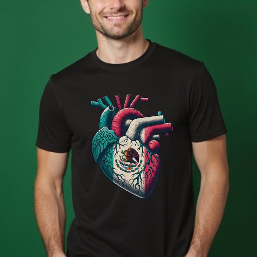 Mexico en mi Corazón Mexicano T-shirt