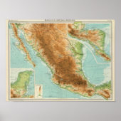 Mexico en Midden-Amerika Poster (Voorkant)