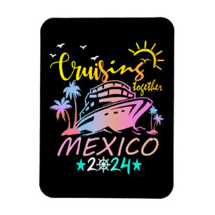 Mexico Familie Cruise Magneet