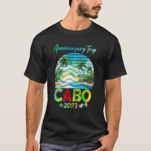 Mexico Familiereis Los Cabos Cancun Verjaardagsvak T-shirt