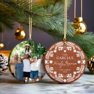 Mexico Family Reunion Foto Ornament