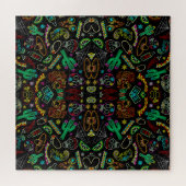 Mexico Fiesta Patroon Legpuzzel (Horizontaal)