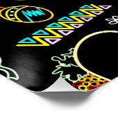 Mexico Fiesta Patroon Perfect Poster (Hoek)