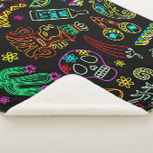 Mexico Fiesta Patroon Sherpa Deken (3/4)