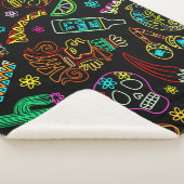 Mexico Fiesta Patroon Sherpa Deken (3/4)