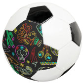 Mexico Fiesta Patroon Voetbal (Drie kwart)