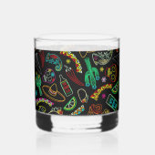 Mexico Fiesta Patroon Whisky Glas (Achterkant)