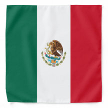 Mexico Flag Bandana