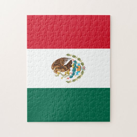 Mexico Flag Jigsaw Puzzle (Vertical)