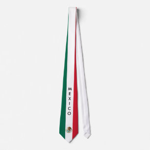 Mexico Flag Stropdas aanpassen