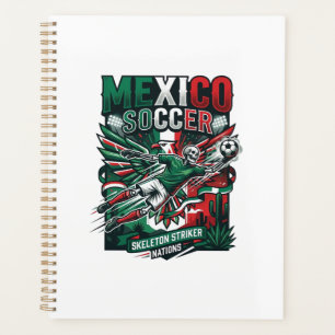 Mexico Football Squelette Attaquant Nations Premiu