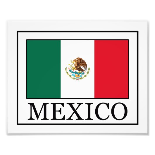 Mexico Foto Afdruk (Voorkant)