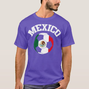 Mexico Futbol Mexicaanse vlag T-shirt