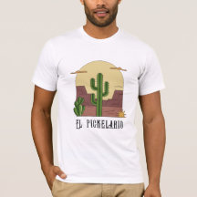 Mexico geïnspireerde belettering, Desert cactus pl
