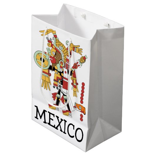 Mexico Gift Bag Medium Cadeauzakje (Voorkant Gekanteld)