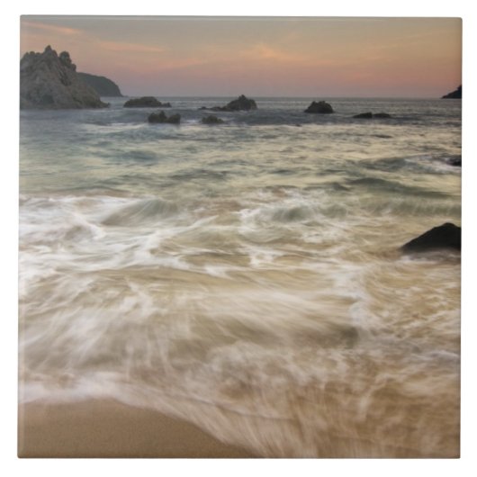 Mexico, Guerrero, Zihuatanejo. Surfen langs een Tegeltje (Voorkant)