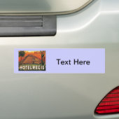  Mexico Hotel Bumpersticker (Op auto)
