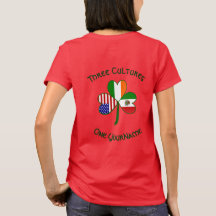 Mexico Ierland VS Vlag Shamrock Personaliseer Vrou