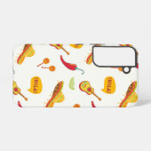 Mexico inspired Pattern Samsung Galaxy Hoesje (Achterkant horizontaal)