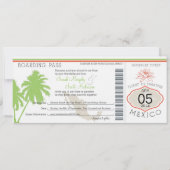 Mexico-instapkaart bestemming bruiloft kaart (Voorkant)