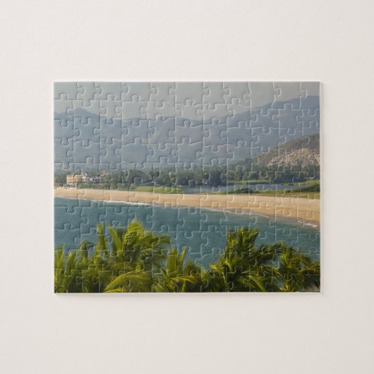 Mexico, Jalisco, Barra de Navidad. Town Beach Legpuzzel (Horizontaal)