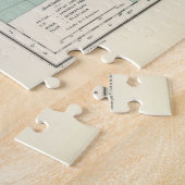 Mexico - Kaart van Mexico Legpuzzel (Zijkant)