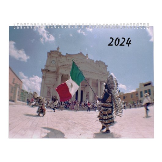 Mexico kalender 2024 (Hoes)