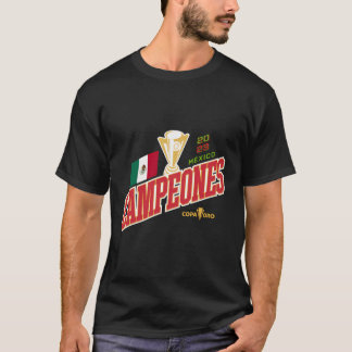 Mexico kampioen van de Gold-Cup T-shirt