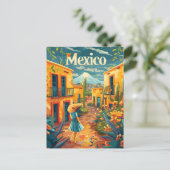 Mexico kunst briefkaart (Staand voorkant)