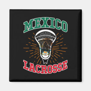 Mexico Lacrosse Mexicaanse Lax Speler Lacrosse Tea Magneet