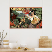 mexico land van tropische milt poster (Keuken)