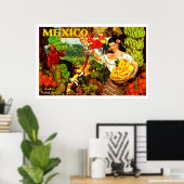  Mexico Land van Tropische Splendor Poster (Thuiskantoor)