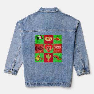 Mexico Love Denim Jas Denim Jacket