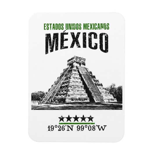 México Magneet (Verticaal)
