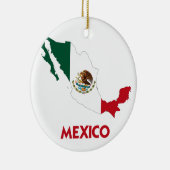 MEXICO MAP KERAMISCH ORNAMENT (Rechts)