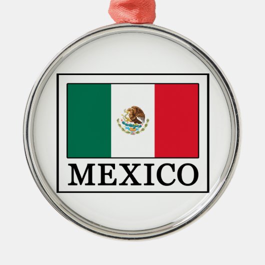 Mexico Metalen Ornament (Voorkant)