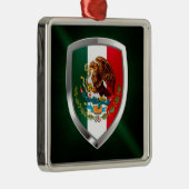 Mexico Metallic Emblem Metalen Ornament (Rechts)