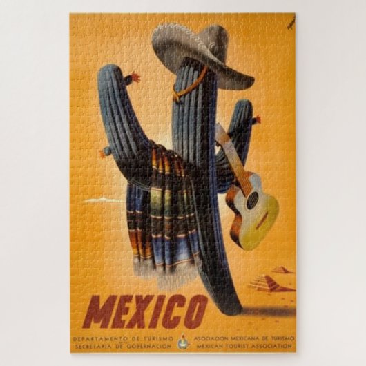  Mexico - Mexicaans reistoerisme - Advert. Legpuzzel (Verticaal)