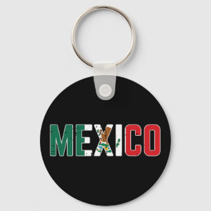 Mexico Mexicaanse Voetbalfan Mannen Vrouwen Jongen Sleutelhanger