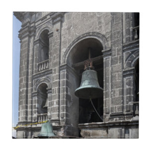 Mexico, Mexico-Stad, Zócalo. De Bell Torens Tegeltje