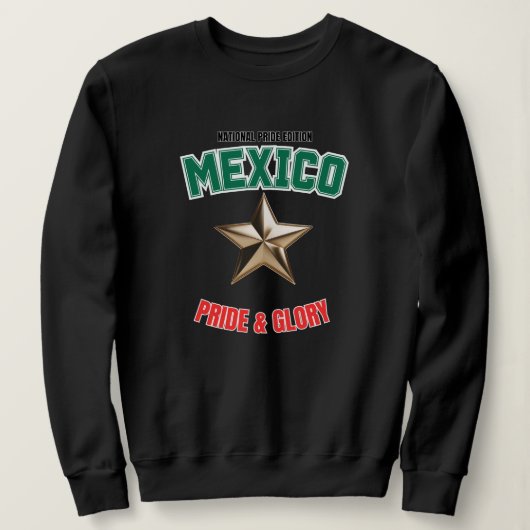 Mexico National Pride Edition Women's Sweatshirt (Design voorkant)