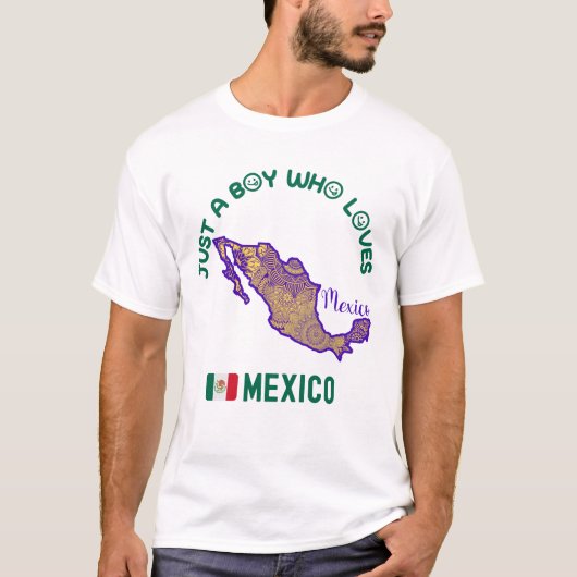 Mexico Noord-Amerika T-shirt (Voorkant)
