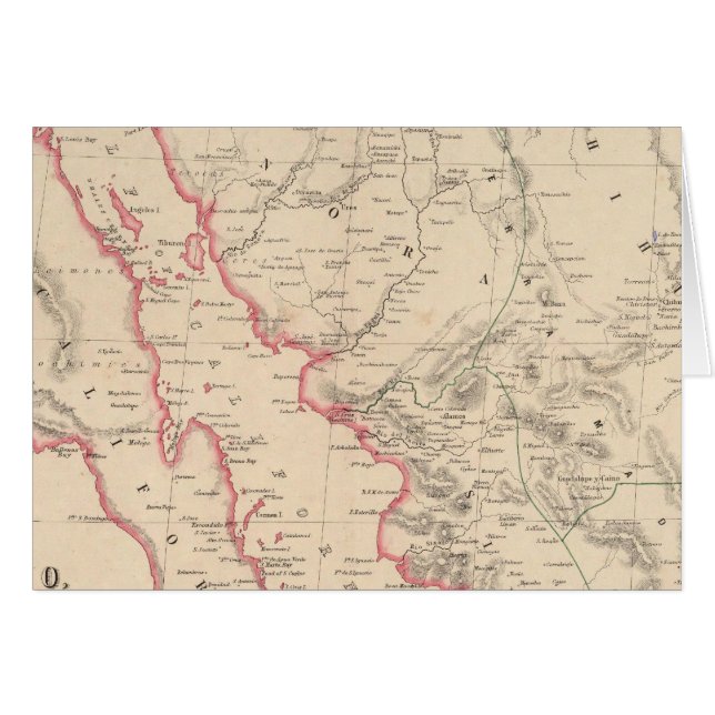 Mexico, Noordwestelijke Staten (Voorkant Horizontaal)