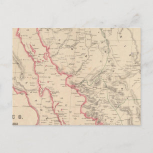 Mexico, Noordwestelijke Staten Briefkaart