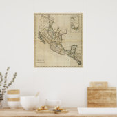 Mexico of Nieuw-Spanje Poster (Keuken)