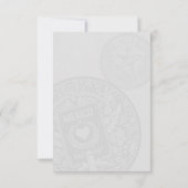 Mexico Paspoort RSVP Kaartje (Achterkant)