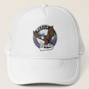 Mexico per vliegtuig reis patch. trucker pet